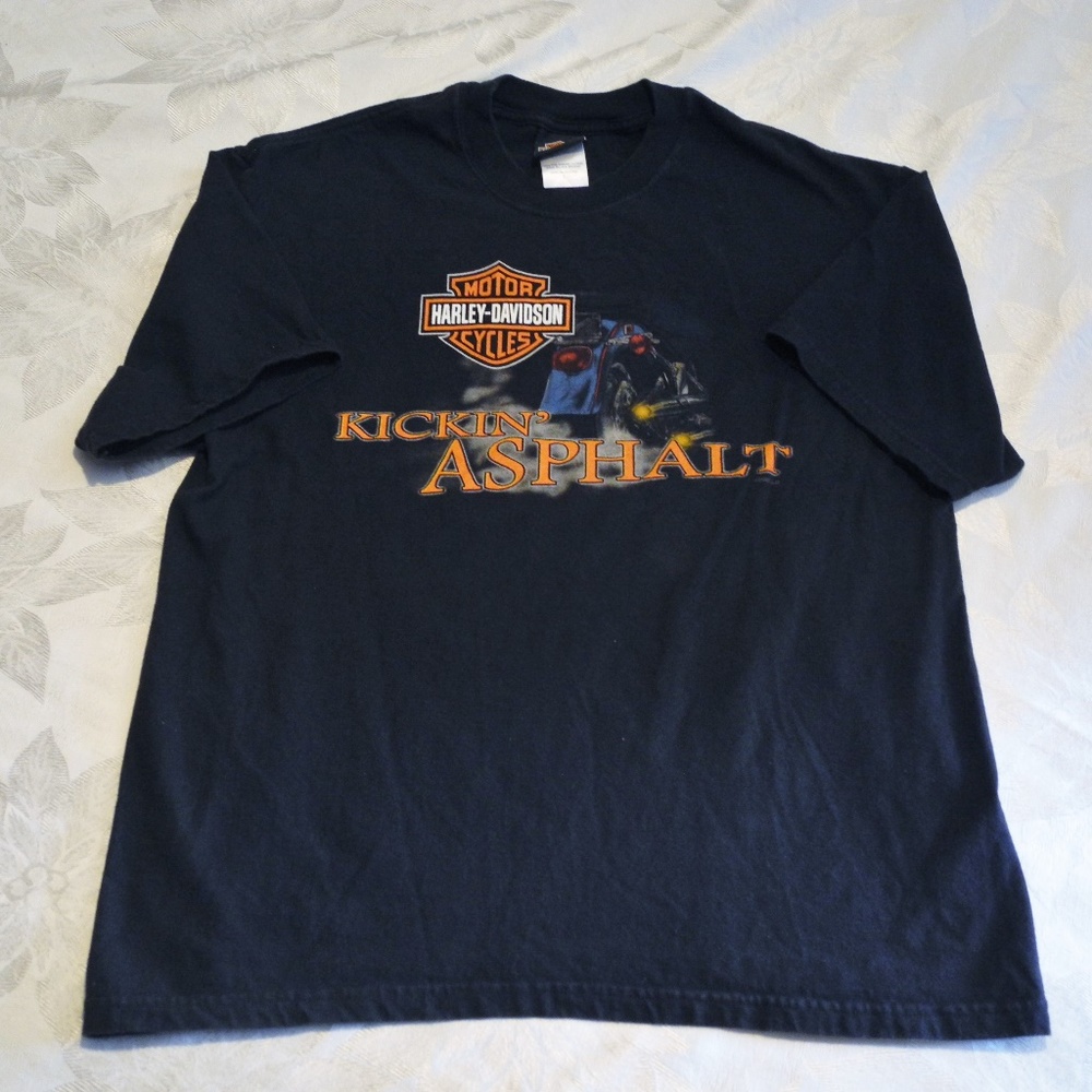 Harley Davidson Beaumont Texas Kickin Asphalt Sz.L